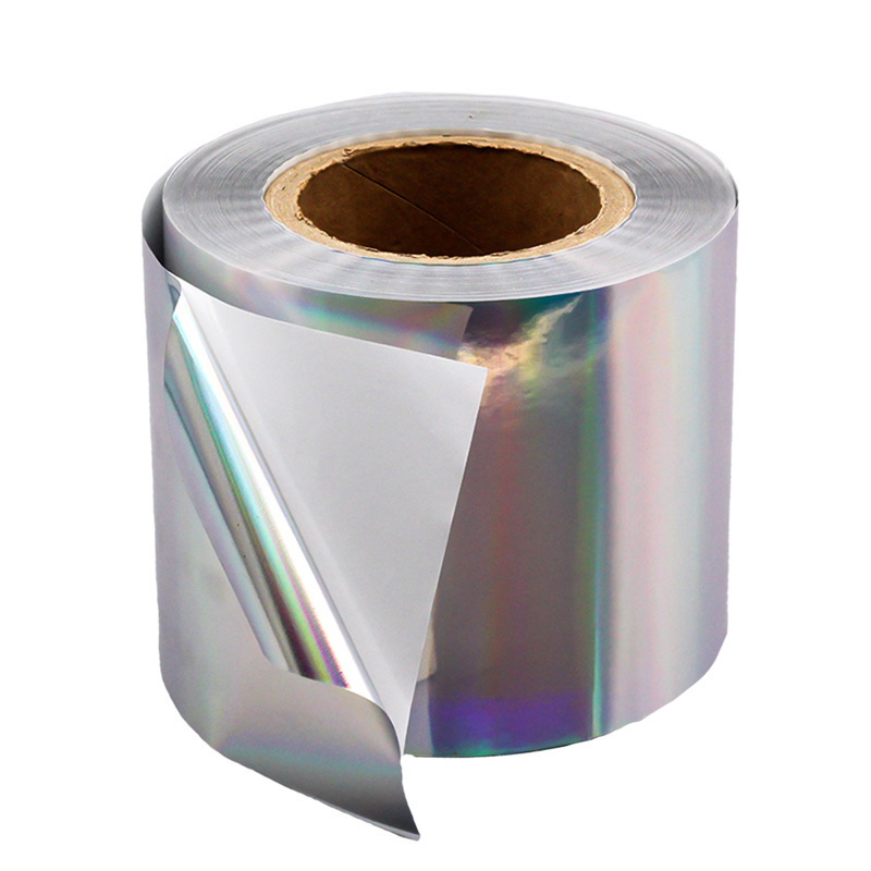 PVC self-adhesive self-adhesive label material 3d holographic laser label film vinyl paper roll sticker