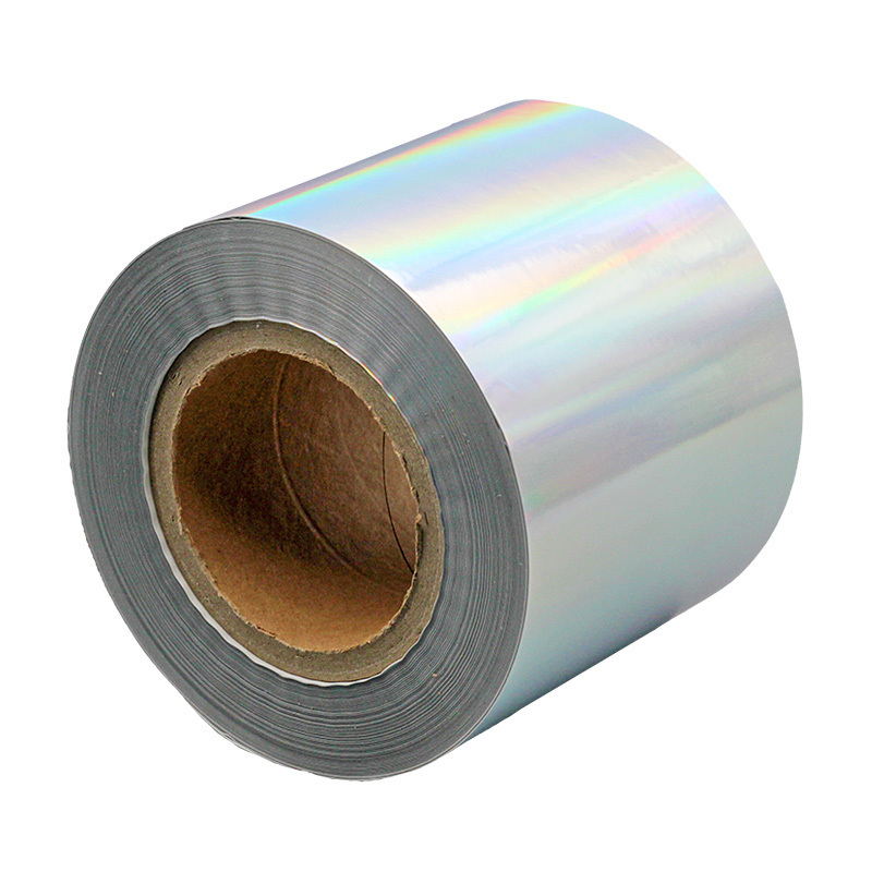 PVC self-adhesive self-adhesive label material 3d holographic laser label film vinyl paper roll sticker