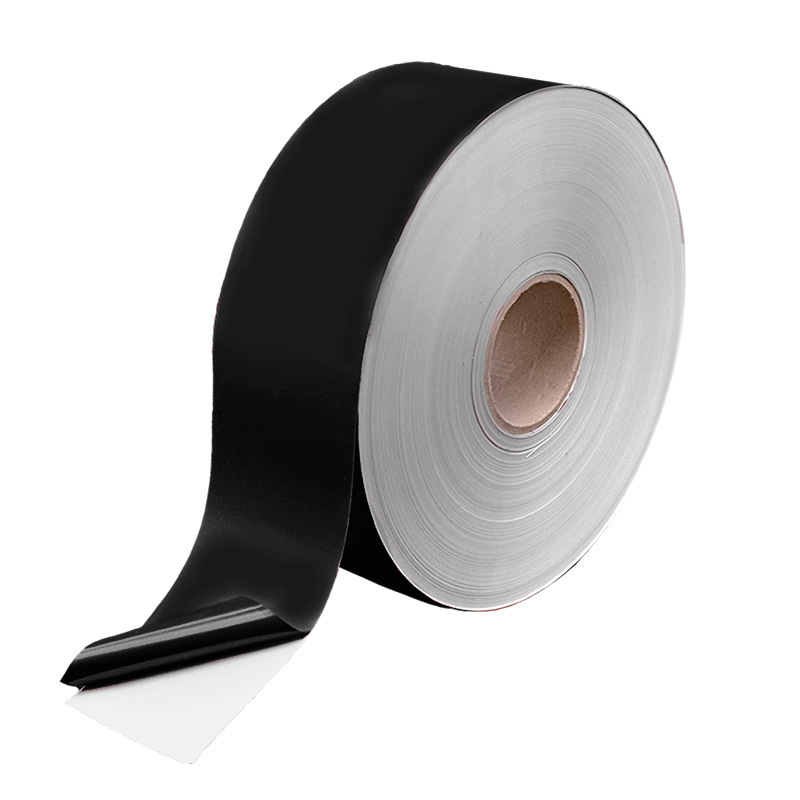 Self-adhesive label material lettering paper matte black material pvc self-adhesive label tattoo sticker