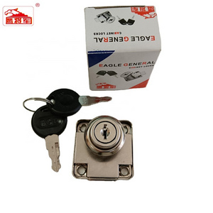 High Quality Furniture Lock 138 Series Cam Lock Glass Cabinet Drawer Locks with Regular Key