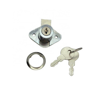 Factory Wholesale Zinc Alloy Drawer Lock 106 Iron Key Lock for Furniture Glass Cabinet Door Locks