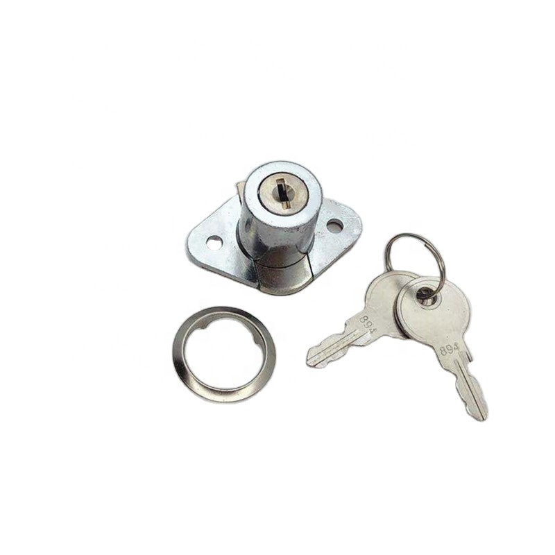 Factory Wholesale Zinc Alloy Drawer Lock 106 Iron Key Lock for Furniture Glass Cabinet Door Locks