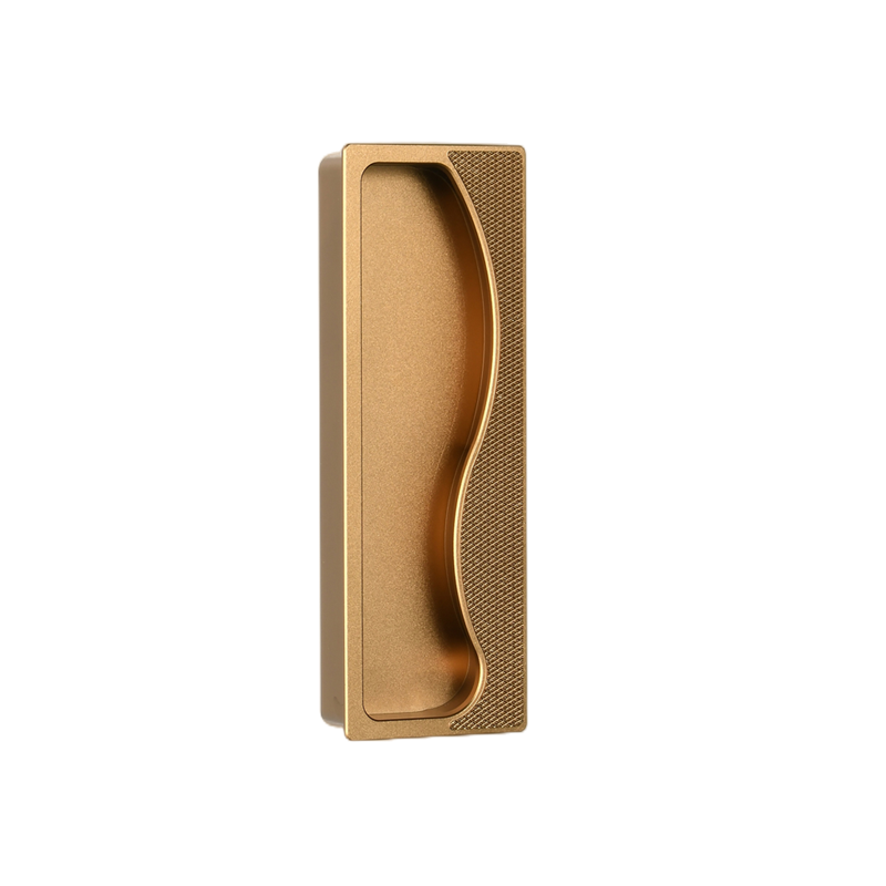 YL Luxury New Design Pull Furniture Cabinet Handles Hidden Recessed Wardrobe Flush Handle