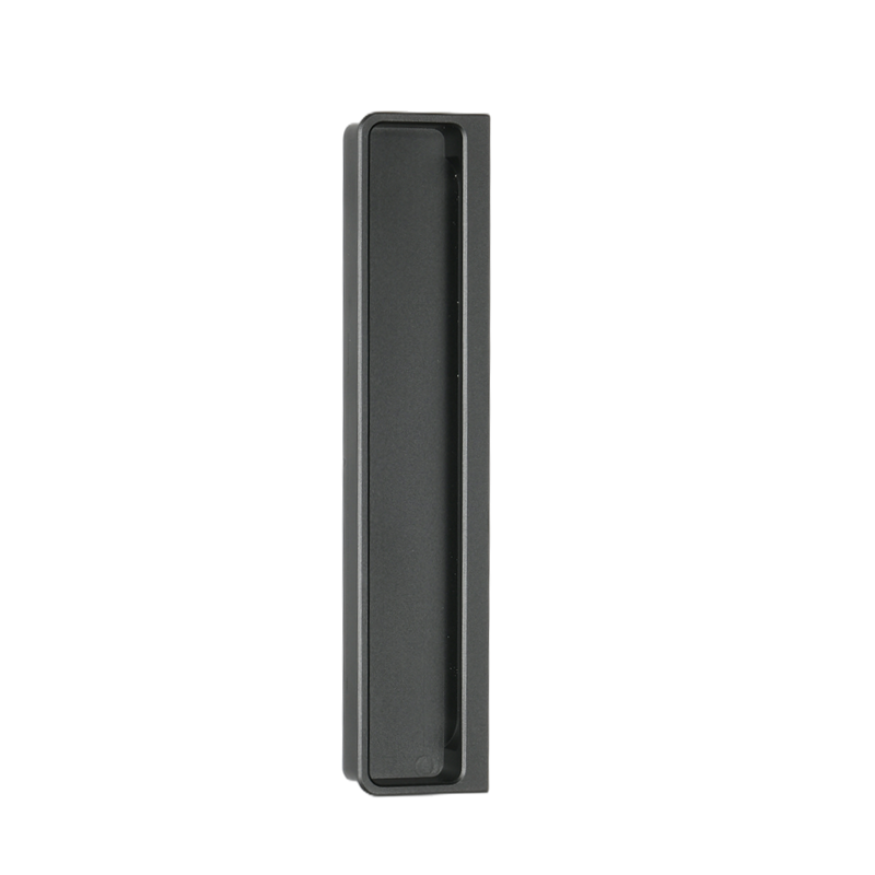 YL Black Plastic Concealed Handle Sousco Embedded Cabinet Pull Handle