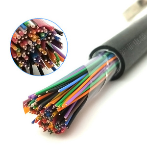 Hot Sale 2023 100 Kpbs Outdoor multi-core 200 pair telephone cable and wires jelly armoured telephone cables