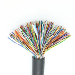 armoured  telephone cable color code communication 50 pair  cable outdoor HYA  HTAT multipair jelly filled telephone cable