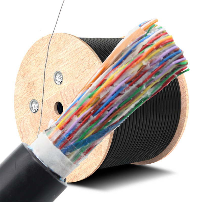 150 pair 300 pairs 100 pair cat3 armored aerial underground jelly field telephone cable drop wire cable de telephone line cable