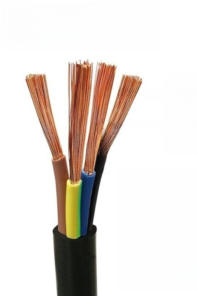 Pure copper RVV power cord 2 3 4 5 core copper core multi-strand waterproof flame retardant outdoor soft sheathed cable