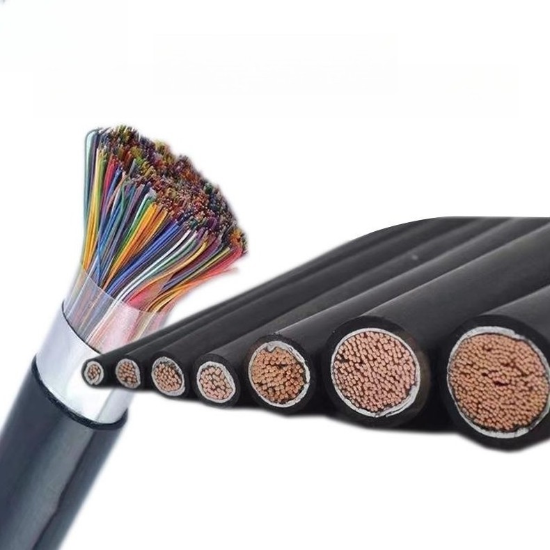 50 100 150 200 pairs Oxygen-free copper outdoor Multipair Outside Underground Jelly Filled HYAT HYA armoured Telephone Cables