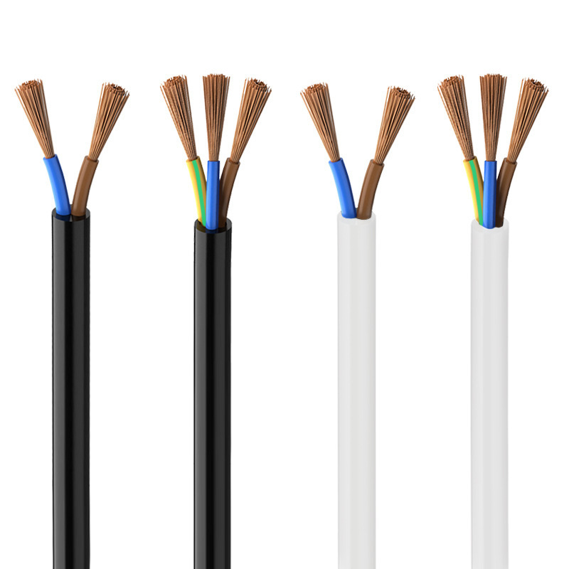 Pure copper RVV power cord 2 3 4 5 core copper core multi-strand waterproof flame retardant outdoor soft sheathed cable