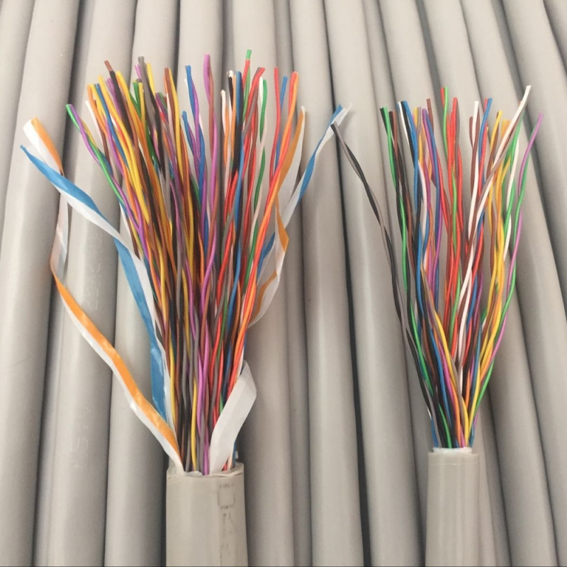 12 16 20 25 30 40 50 100 150 120 200 Pairs Communication Cable Cat3  Multi Pair Telecommunication Cable HYA HSYV cable telephone