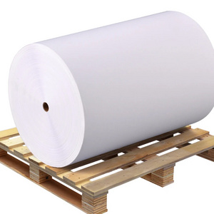 75g thermal synthetic paper, removable glue, 60u grid bottom inkjet pearlescent film self-adhesive label coil label paper roll