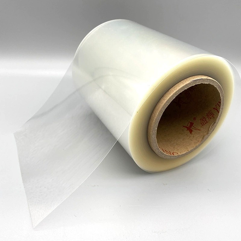 Factory direct sales transparent BOPP self-adhesive bottom surface label paper oil film roll printing material label paper roll