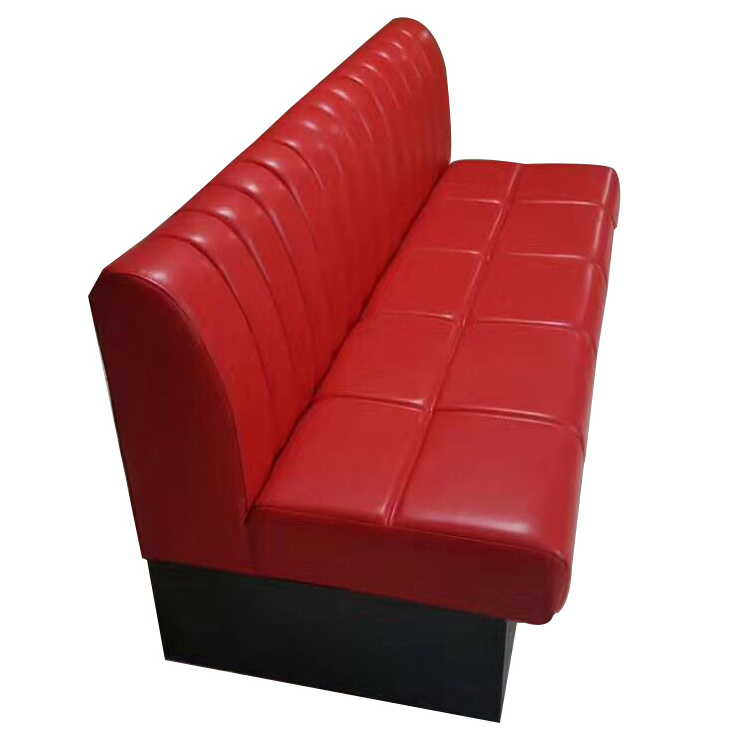 Factory price cheap sofa set two side booth seating