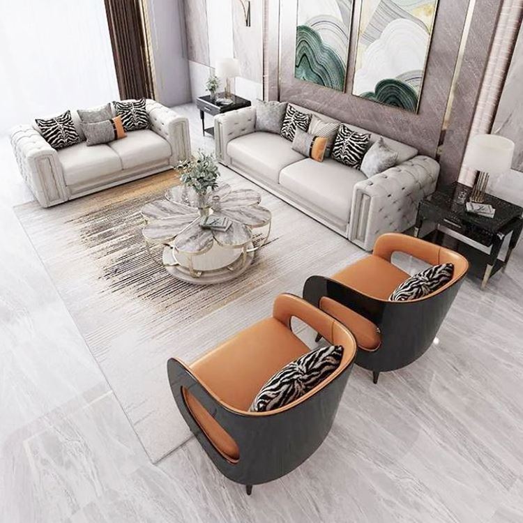 High quality living room furniture sofa set modern couch with cushion