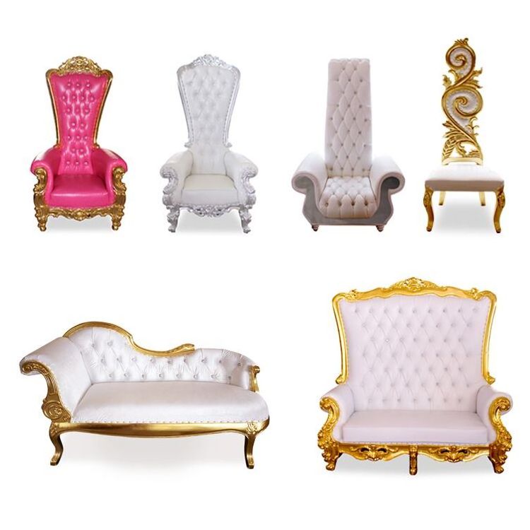 good price plastic throne chair