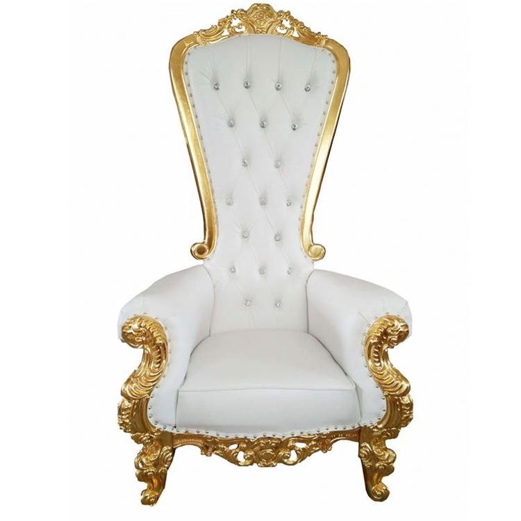 Wedding Chairs Metal Modern Wood Weeding And Gold Silver High Back King White Throne King Event Chair