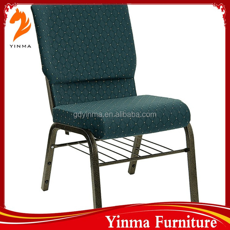 2016 Foshan wholesale church chairs cover fabric for sale church chair with writing padsillas para iglesia