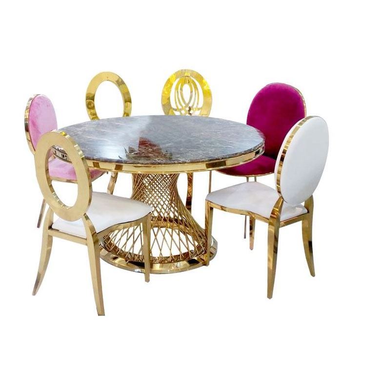 Chemical Resistant Top Child Dining And Chairs Set Chinese Rotating Restaurant Round Furniture Style China Dinning Table