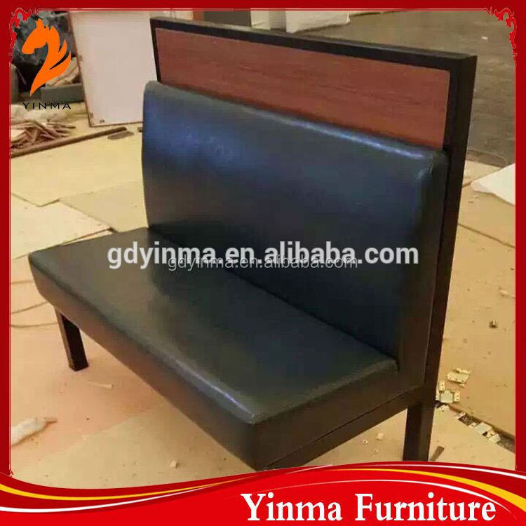 Factory price cheap sofa set two side booth seating