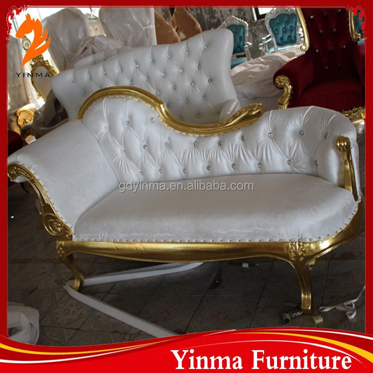 Modern Wholesale Hotel wedding golden crown chair