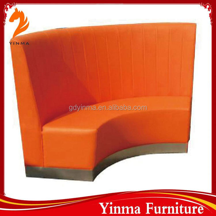 Factory price cheap sofa set two side booth seating