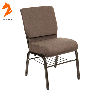 2016 Foshan wholesale church chairs cover fabric for sale church chair with writing padsillas para iglesia