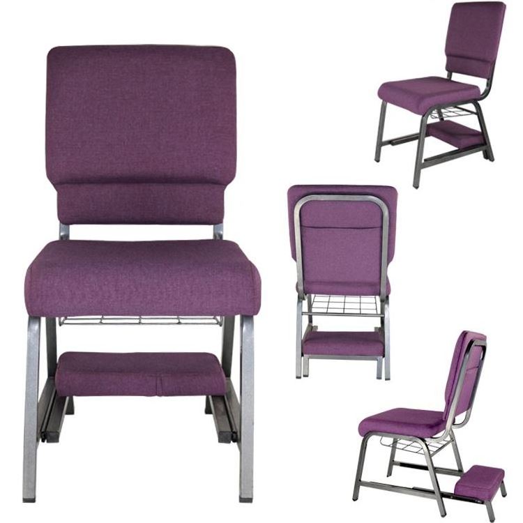 In Trinidad Genuine Leather Grey Kenya Interlocking Kneeler Metal Modern Philippines Price Church Chairs For Sale Used