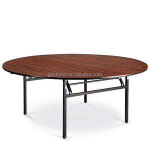 2020 Foshan wholesale cheap used banquet tables round folding for hotel