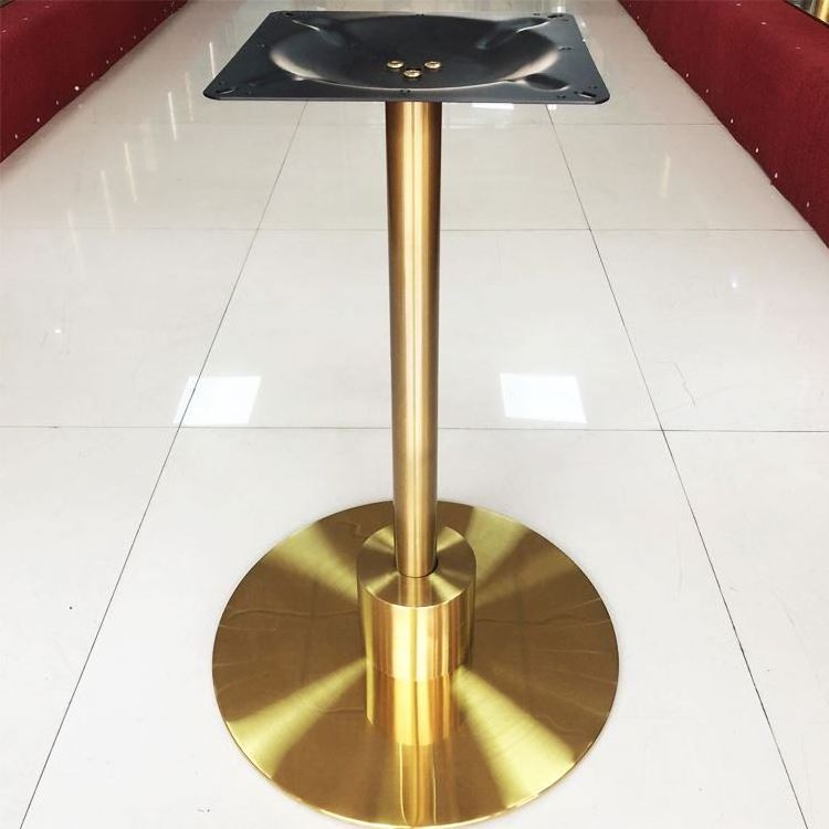 Table Base Dining Table Legs Commercial Contract Stainless Steel /round Metal Adjustable Feet Outdoor Gold Table Furniture Leg