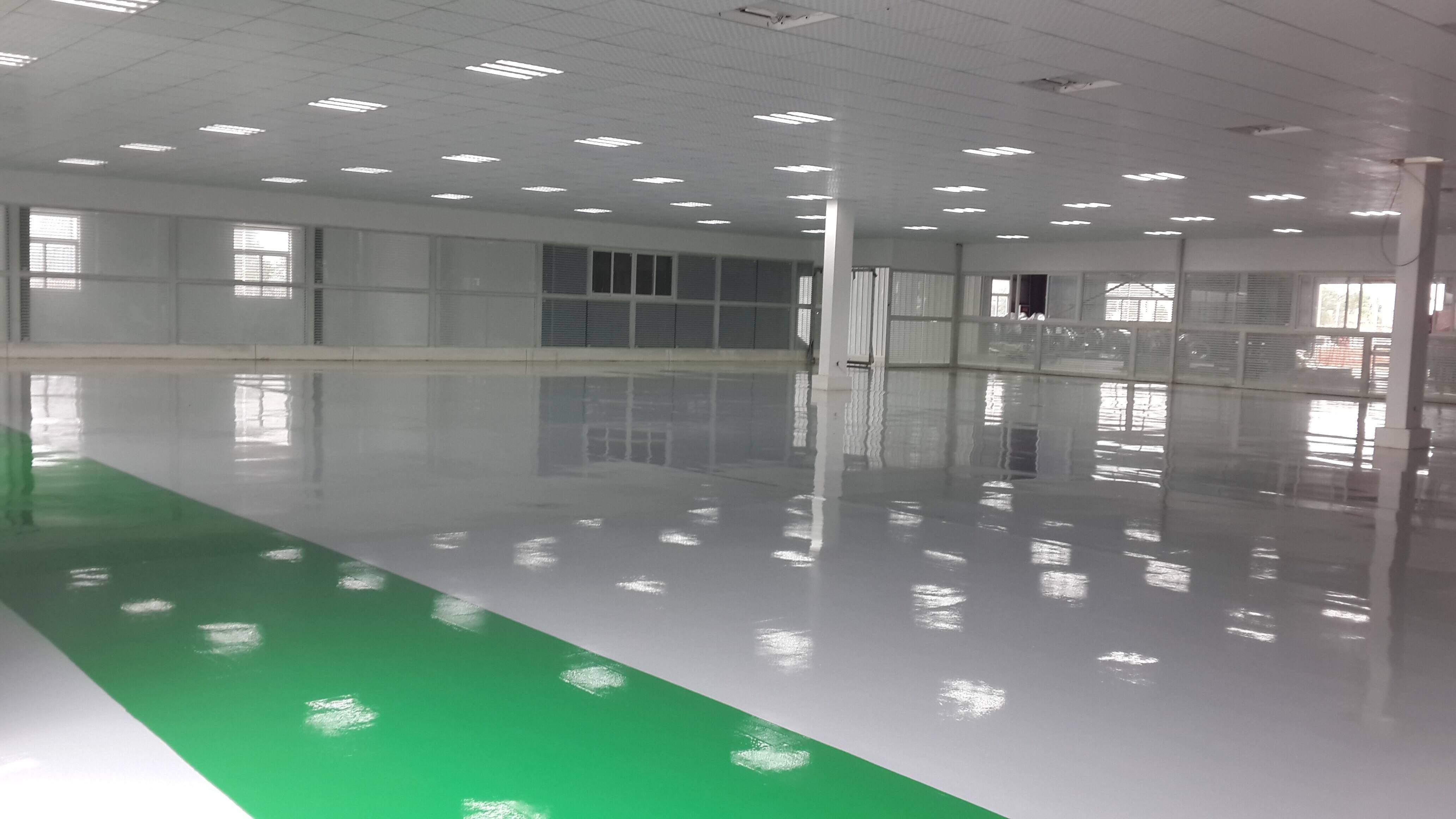 Self Leveling Floor Paint Clear Epoxy Resin Texture Epoxy Curing Agent Liquid Coating For Bathroom Floor Customized