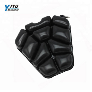 10 years durable using rubber air inflatable bladder seat cushion for motorcycle