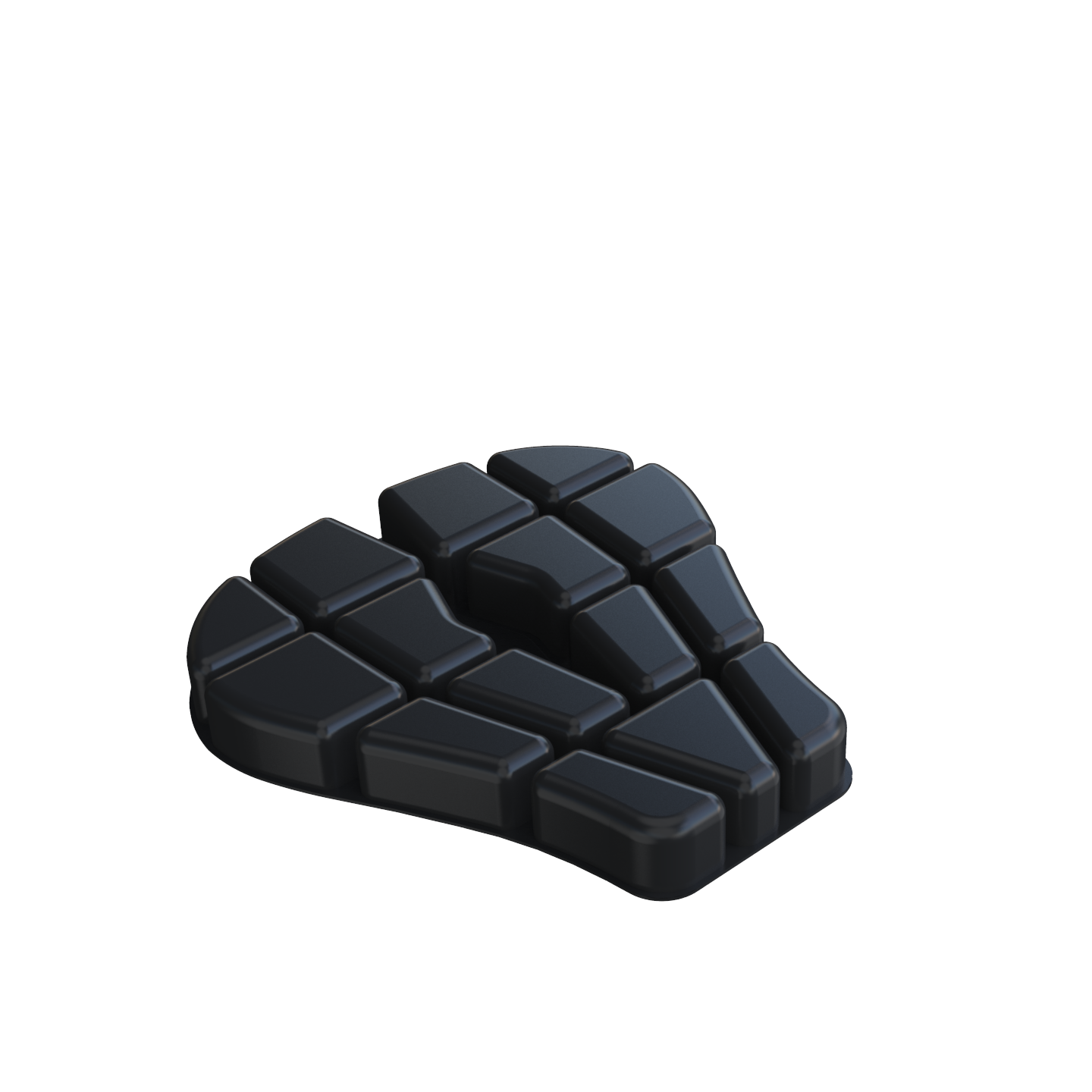 Universal motorcycle air seat cushion