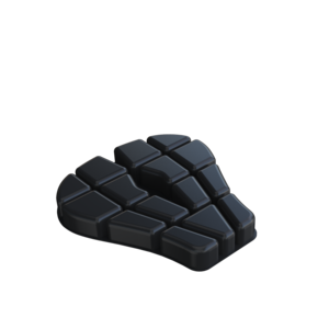 Universal motorcycle air seat cushion