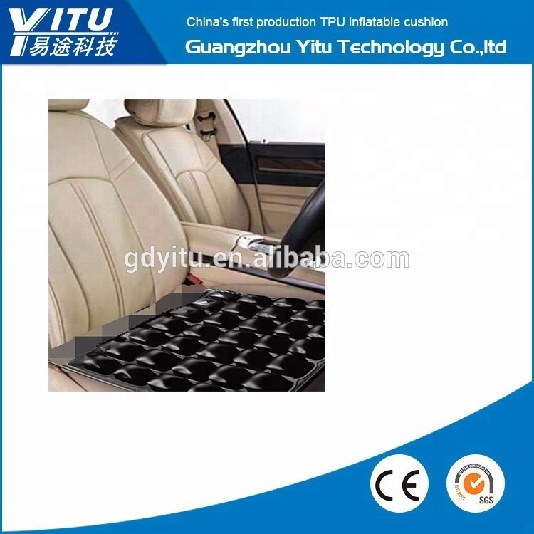 New Patented Inflatable Plastic Heated Inflatable car Seat Cushion