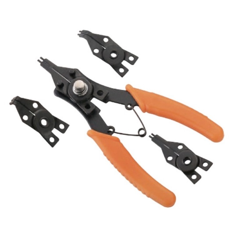 Snap Ring Plier 4 IN 1 Multifunctional Snap Ring Pliers Multi Tools Multi Crimp Tool Internal External Ring Remover