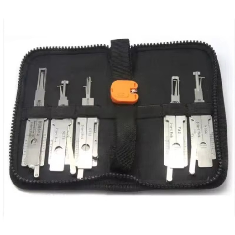 Lock pick tool 10pcs set locksmith toolkit auto decoder universal unlockerg tools