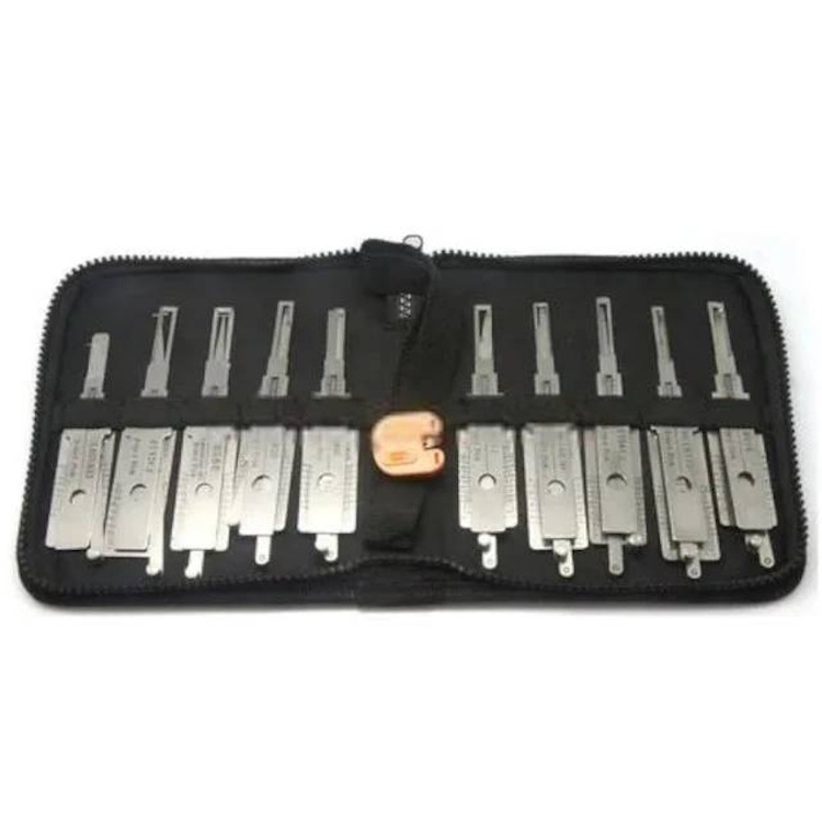 Lock pick tool 10pcs set locksmith toolkit auto decoder universal unlockerg tools