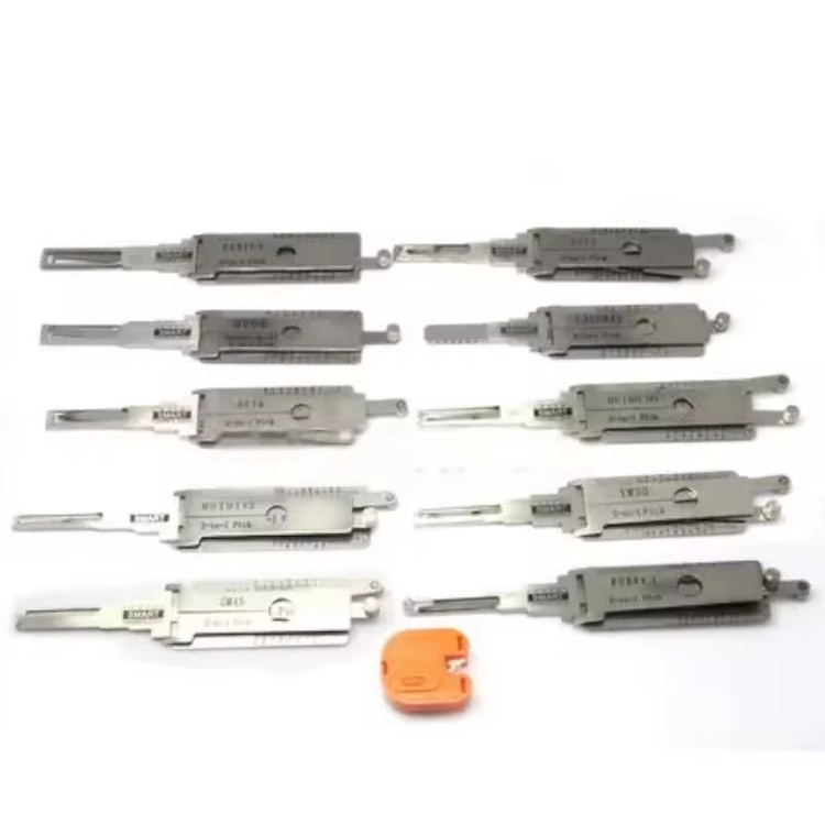 Lock pick tool 10pcs set locksmith toolkit auto decoder universal unlockerg tools