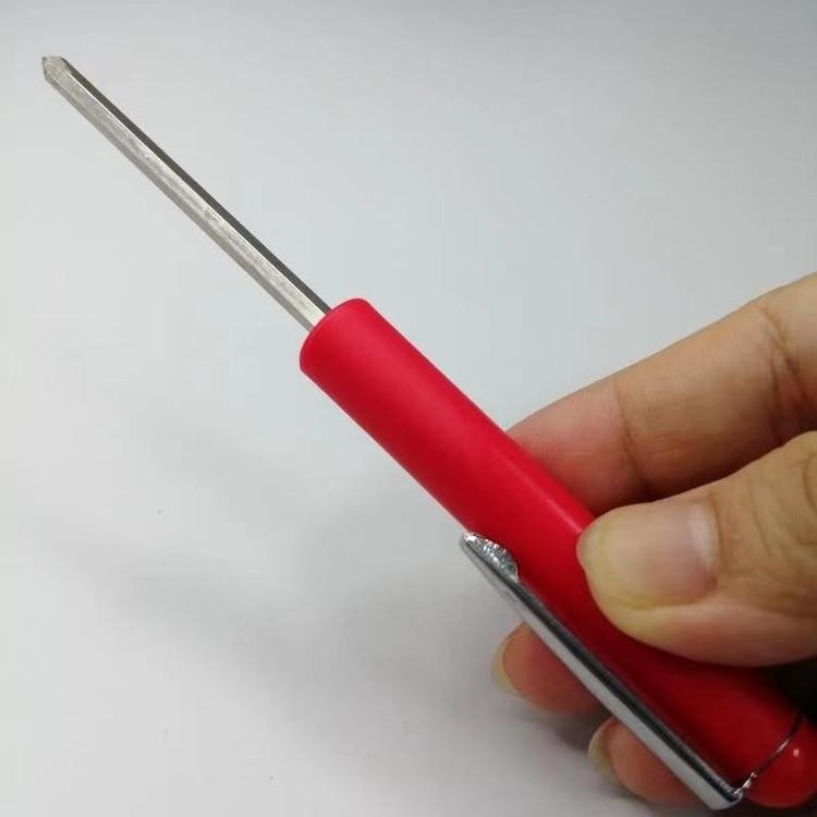 Reversible pocket screwdriver with clip magnet gift screwdrivers