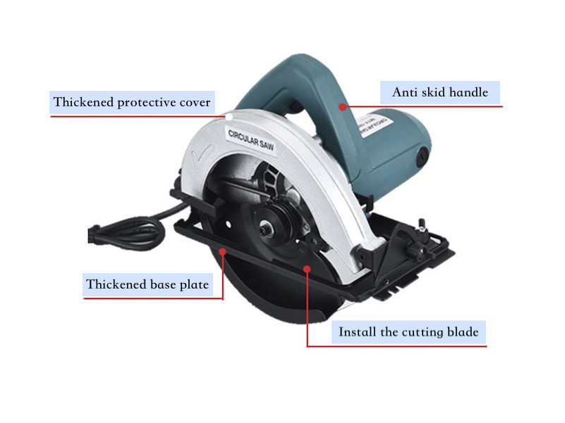 2024 New Design Portable Electric Wood Cutter Circular Saw Big Cutting 340mm Sliding Compound Miter Saw