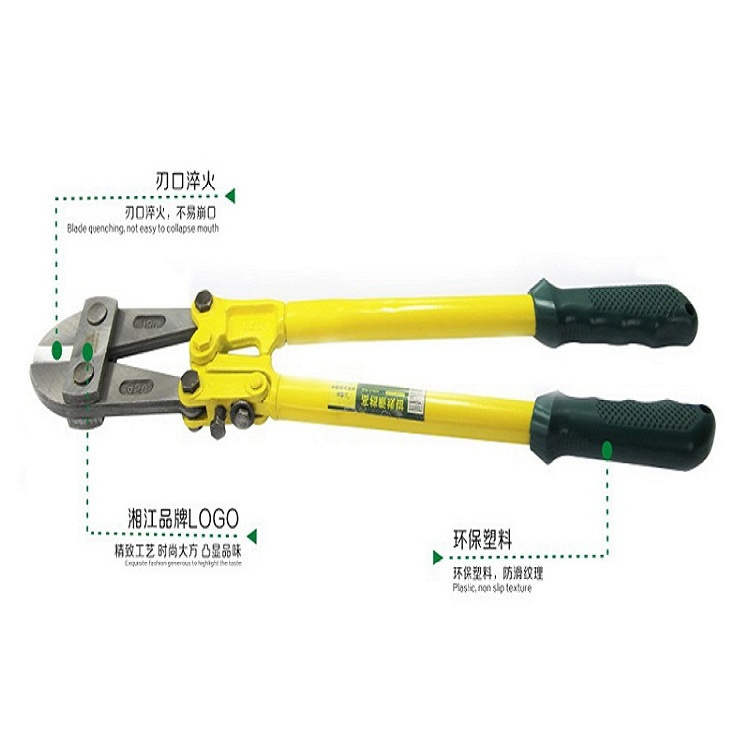 T8 steel blot clipper wire clipper bolt cutter rebar cutter custom design wire cable stripper pliers wire cutter