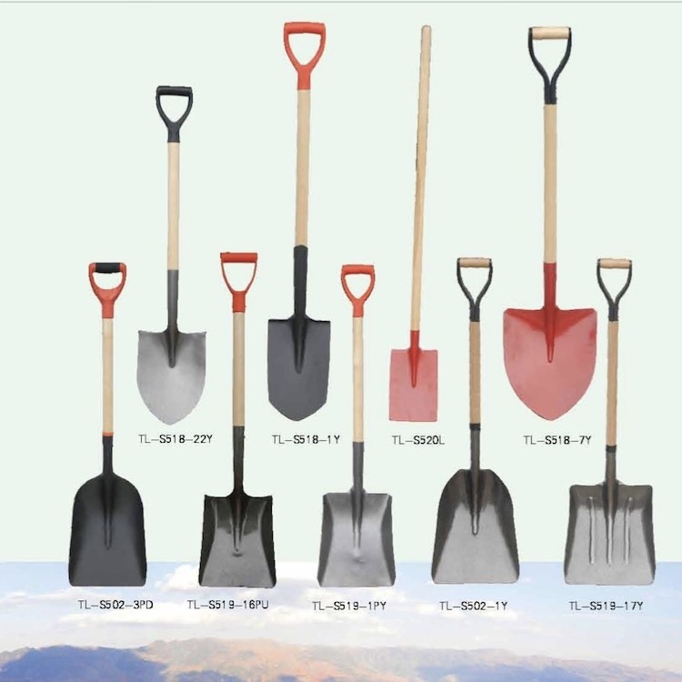 garden shovels Long handle snow shovel folding shovel stainless steel