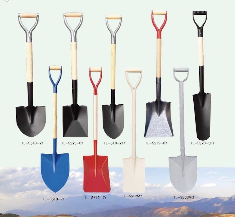 garden shovels Long handle snow shovel folding shovel stainless steel