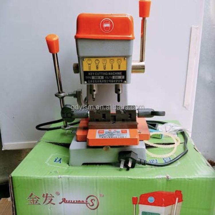 Vertical key cutting duplicate machine for do car and house keys