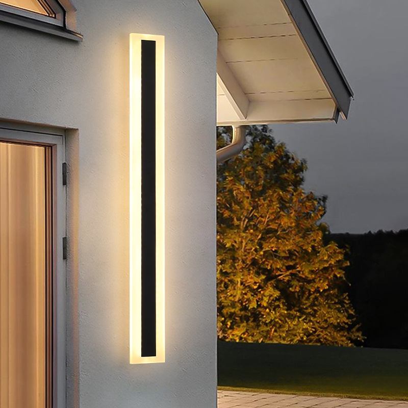 Hotel Villa Modern Surface Mounted Garden Waterproof IP65 On Wall Lamp Light Aluminum LED Outdoor Wall Light Fixtures