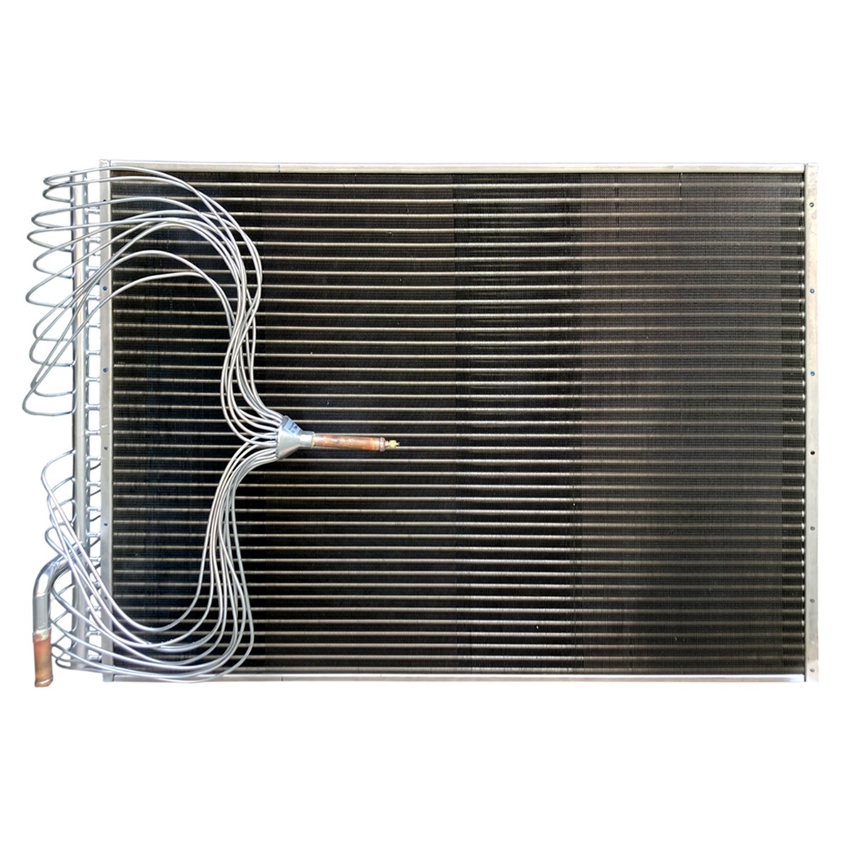 Yikenfeng OEM Wholesales Price Fin Tube Heat Exchanger SS Tubes AL Fins AHU Part Evaporator