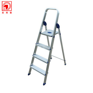 Mobile Flat Folding Working Platform Magic Aluminum Ladder