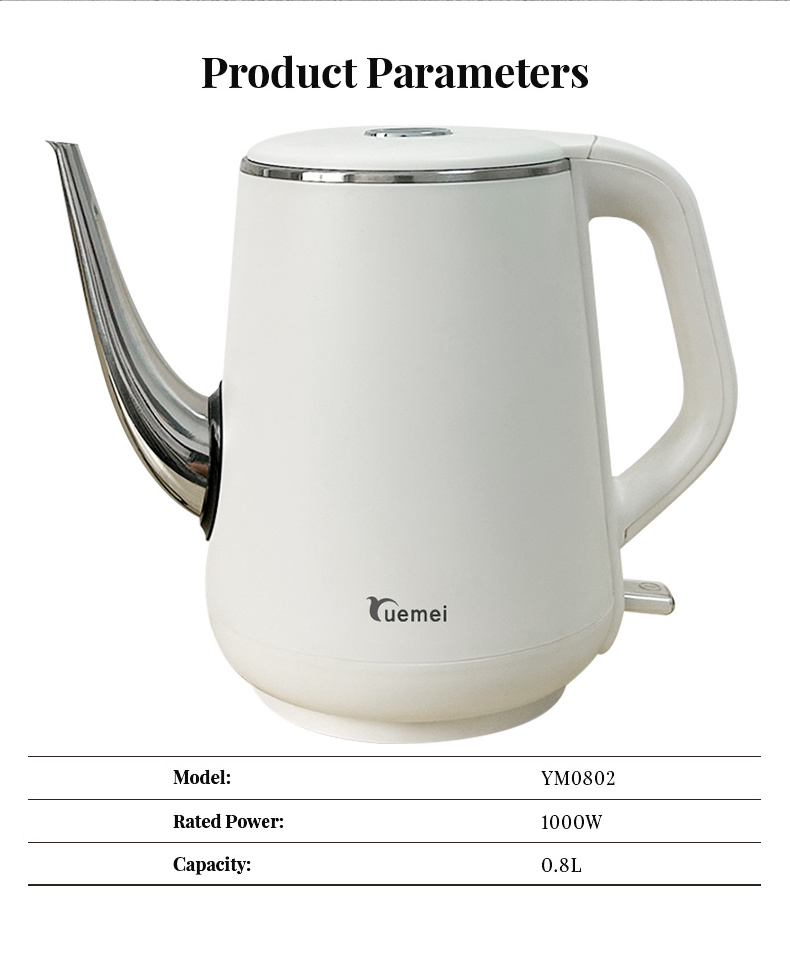 Stainless steel matt finish kettles boil water quickly electric kettle make coffee tea brushed steel electric kettle