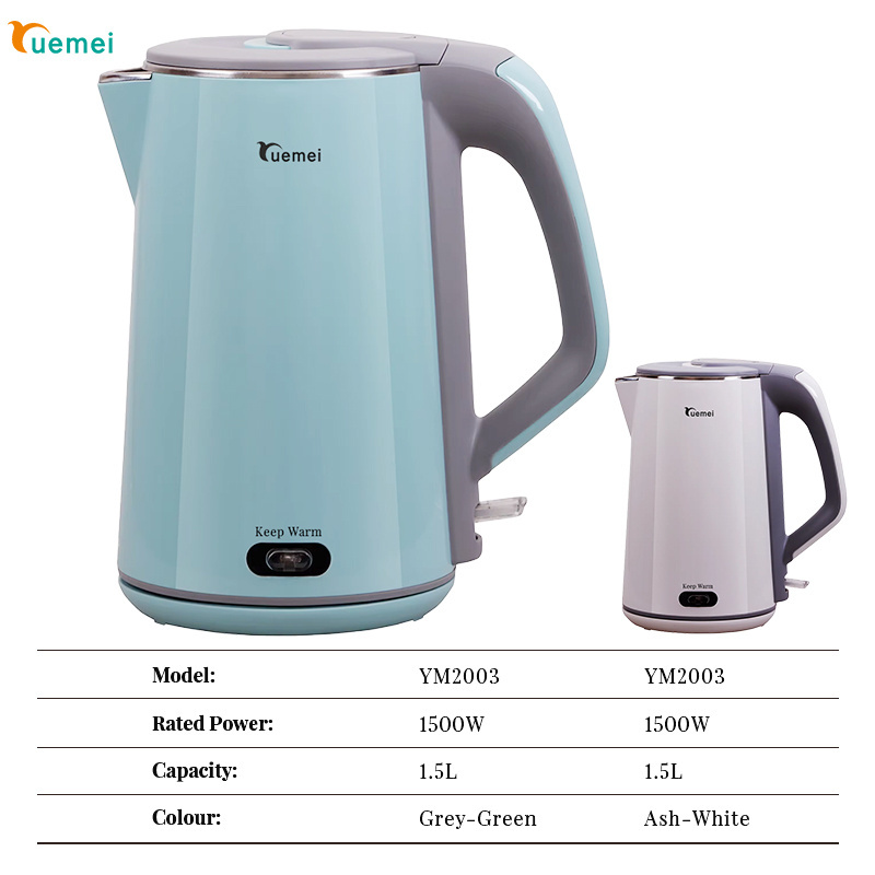 Stainless Steel Tea Kettle with Temperature Control Mechanical Keep Warm and Outdoor Use Features for Hotels Cars Households